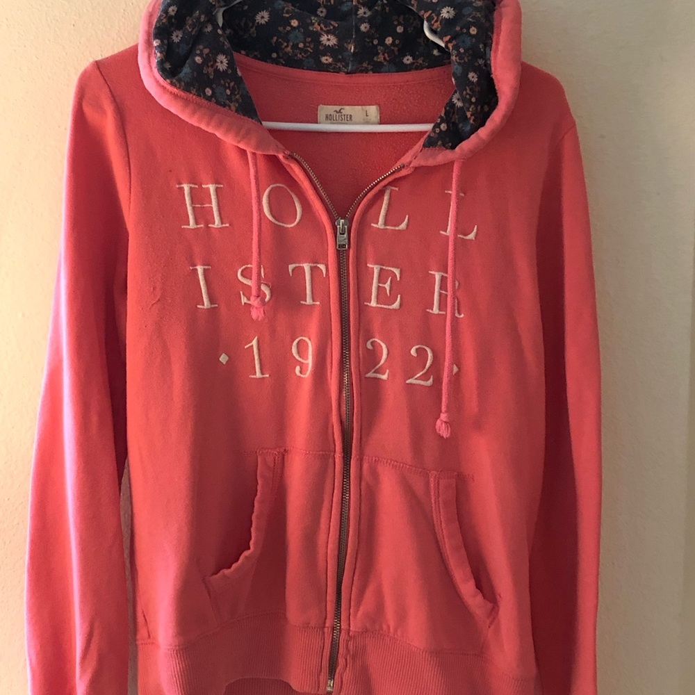 Hollister Pink Hoodie